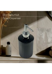 Resim Lüx Banyo Seti Siyah 