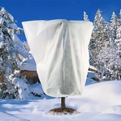 Resim 80cm/120cm Beyaz Polipropilen Bitki Koruma Örtüsü - Don ve Böcek Geçirmez Kışlık Bahçe Sargısı, Ağaçlar, Çalılar, Çiçekler ve Hassas Bitkiler için Dayanıklı Soğuk Hava Kalkanı 