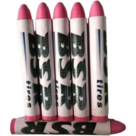 Resim Bsr Lastik (Kauçuk) Tebeşiri Meksika Pembe, 6 Ad 