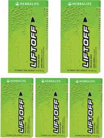 Resim Herbalife Liftoff Efervesan İçecek Limon Aromalı 5 x 10 Tablet 