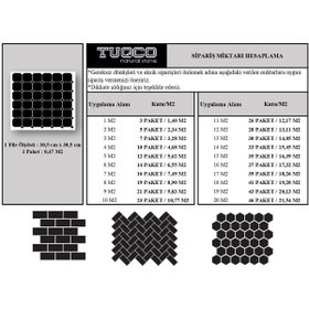 Resim TUQCO Doğaltaş Fileli Octagon Dolamit Spider Eskitme Mermer Mozaik 