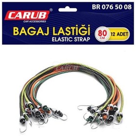 Resim Carub Bagaj Lastiği (AHTAPOTU) 12'li Set 80 Cm 