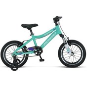 Resim Mosso Wıldfıre L-16-v Kız Çocuk Bisikleti 255h V 16 Jant Emerald Mor Çok Renkli 