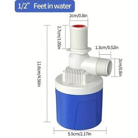 Resim Willowhaven 1 2 Inç Otomatik Su Seviye Vana Pvc Paslanmaz Çelik Su Tankı Kulesi 