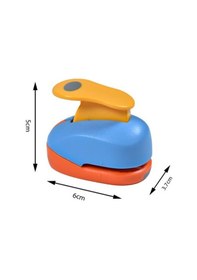 Resim Kamei Şekilli Delgeç Elips 1.3 Cm Km8805 Çok Renkli 