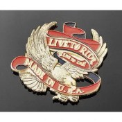 Resim Hıghway Hawk 01-294 Amblem Lıve To Rıde Küçük 