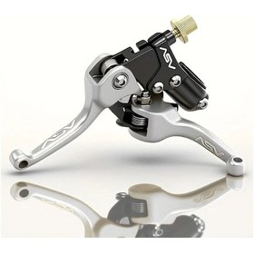 Resim Hightower Universal Off-road Motorcycle Pit Frame Cnc Alüminyum Gidon Aksesuarı Silvery 