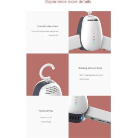 Resim Akıllı Taşınabilir Giysiler Katlanabilir Kurutucu Giysileri Raf Askıları Çamaşırhane Yurt Evi Için Elektrikli Kurutucu Makinesi Abd Fiş (Yurt Dışından) 