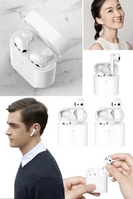 Resim Munico Akıllı Mi Air 2 Bluetooth Kulaklık Kaliteli Pro Araba Iş Koşu Okul Için Bluetooth Pro 