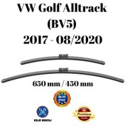 Resim Volkswagen Vw Golf Alltrack Bv5 2017 2018 2019 2020 Uyumlu Ön Cam Muz Tipi Silecek Süpürgesi Seti 650/450mm Silbak 