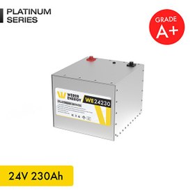 Resim WERER ENERGY 24V 230Ah LiFePO4 Platinum Series Bluetooth'lu Lityum Demir Fosfat Akü 