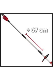Resim Einhell Çalı Tırpanı+Çit Budama+Dal Budama Makinesi 36/4 In 1 