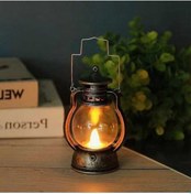 Resim Bloomnest 12 Adet Vintage Stil Dekoratif Led Mumlu Asılı Fener Asılı Mum Fenerler Pille Çalışan G1002 Asorti Paket Asorti Çok Renkli 