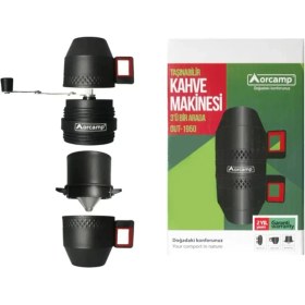 Resim PremiumPort Taşınabilir Kahve Demleme Seti, Pratik ve Şık Seyahat Kahve Deneyimi 