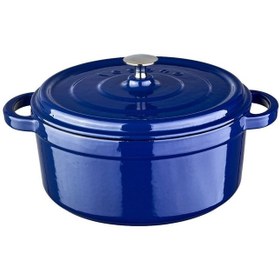 Resim Leggno FLM4881DT20BL Flame Döküm Derin Tencere Mavi 20cm 
