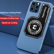 Resim Arka Kapak Radyatörü Yardımcı Soğutma, Isı Dağılım Performansı İyileştirmek İçin Telefon Soğutma Paneli Manyetik Isı Transfer Etiketi 