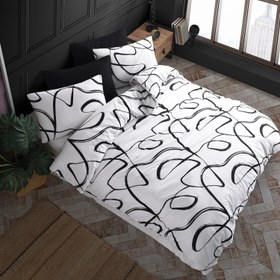 Resim Irregular %100 Pamuk Ranforce Battal Boy Nevresim Takımı 