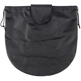 Resim Geeroyoo "siyah Dayanıklı Nylon Motosiklet Kask Çantası - Su Geçirmez, Spor Ve Seyahat İçin" 