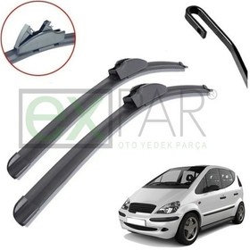 Resim Mercedes Benz A Serisi Ön Cam Silecek Süpürgesi Takımı 1998 - 2004 Mersedes W168 Ön Silecek A150 