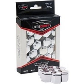 Resim Oto Craft Bijon Kapağı 17MM Krom Renk 20 Adet 