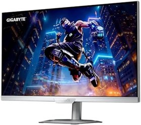 Resim GIGABYTE M27UP ICE Dual Mode 27" 4K UHD SS IPS Gaming Monitör, 4K 160Hz / FHD 320Hz, 1ms GTG, DisplayHDR 400, HDMI 2.1 & DP 1.4 (DSC) & USB-C (18W PD), 5W Hoparlör 