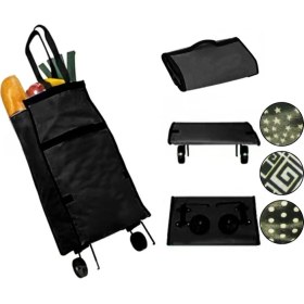 Resim Portatif Katlanabilir Pazar Arabası 75X35 (4940) 