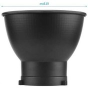 Resim Pazly Bowens Montaj Stüdyo Flaş Reflektör, 7 Alüminyum Standart, Strobelight İçin 