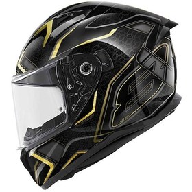Resim Givi 50.8 Kapalı Motosiklet Kaskı Bronz - Sarı - Siyah 