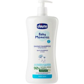 Resim Chicco Doğal Saç ve Vücut Şampuanı 500ml - Beyaz 