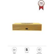 Resim Torima Kts-1738 Ahşap Bluetooth Hoparlör | Telefon Standı, Derin Bas, Usb + Tf Kart Girişli, Taşınabilir Ve Şarjlı Speaker 