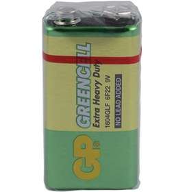 Resim GP 1604GLF Greencell Manganez 9V Pil 