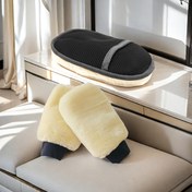 Resim 3 Adet Peluş Temizlik Eldiveni - Çift Taraflı Yumuşak & Dokulu Tritan Malzeme, Ergonomik Tasarım ile Araç Detaylandırma, Ev ve Çok Yüzeyli Kullanım için, Elde Yıkanabilir, Araç Temizleme Aksesuarları, Çok Amaçlı Temizlik Aracı, İki Taraflı Eldiven, Yapay Kürk Tutuş 