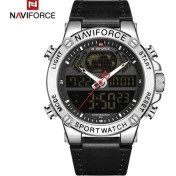 Resim Hanyang Sbb Navıforce Lüks Erkek Spor Saatler Askeri Su Geçirmez Dijital Alarmlı Kronograf Kuvars Kol Saati Erkek Saat Relogio Masculino (Yurt Dışından) 