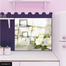 Resim Cam Ocak Arkası Koruyucu 