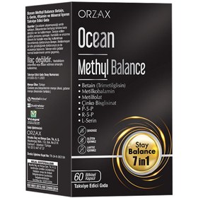 Resim ORZAX Ocean Methyl Balance Takviye Edici Gıda 60 Kapsül 