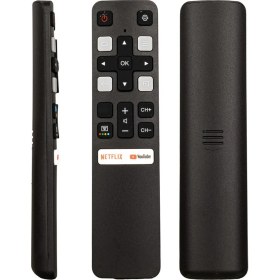 Resim Sesengo Tcl Rc 802v Fnr1/Htc120 Netflıx-Youtube Tuşlu Ses Komutsuz Lcd Led Tv Kumanda (5232) 