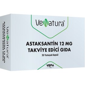 Resim Venatura Astaksantin 12mg 30 Kapsül 