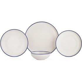 Resim Schafer Iconic Yemek Takımı 24 Parça-lacivert01 