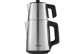 Resim Arçelik Pratik Çay Makinesi, Hızlı ve Kolay Demleme, Şık Tasarım 