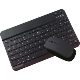 Resim Daytona Mk-4 Kablosuz Ergonomik Apple Manyetik Tablet Kılıf Uyumlu Klavye Mouse Kiti(TürkçeQ Klavye) 