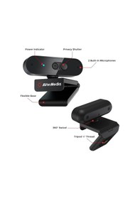Resim Avermedia PW310P Full HD Webcam 