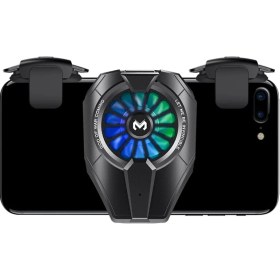 Resim Akman Newface DL06 Rgb Radyatör Telefon Soğutucu Fan - Siyah 