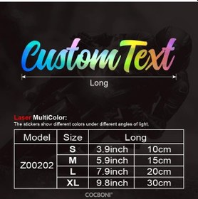 Resim Gaojunshop01 1 3 Adet El Yazılı Reflektif Vinil Araç Çıkartması Özel Metin Sembol Çok Amaçlı Yapışkan 