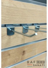 Resim Kanallı Pano Kancası 30 Cm - Askı Kanca Raf Askısı Raf Aksesuar Tel Askı Raf Kancası 50 Adet 