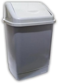 Resim Klik Kapaklı Jumbo 30 Litre Çöp Kovası BüyükBoy Bidon 37x29 h:53 Sağlam Kaliteli Süper Geniş Hazneli 