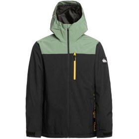 Resim Quiksilver Morton Erkek Yeşil Snowboard Ceketi 