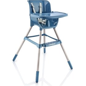 Resim Babyjem Mama Sandalyesi İndigo Mavi 