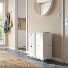 Resim IKEA Yük arabası, beyaz, 68x39 cm 