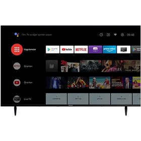Resim ONVO OV55F900 55" 139 Ekran Uydu Alıcılı 4K Ultra HD Android Smart LED TV 