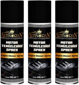 Resim Altın oran Susuz Motor Temizleme Spreyi 500 ML (3 Adet) 